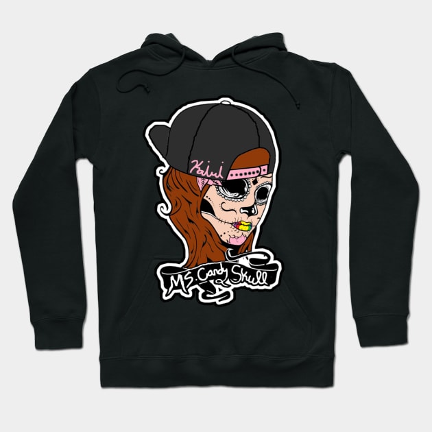 KAIRI CYANIDE ''MS CANDY SKULL'' Hoodie by KVLI3N